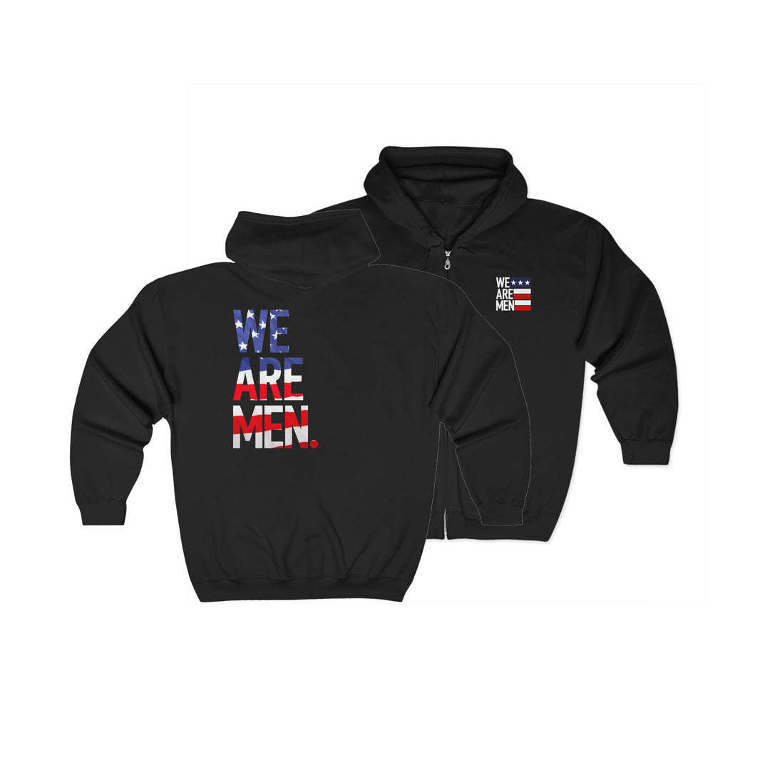 Patriot Collection Flag Zip Hoodie